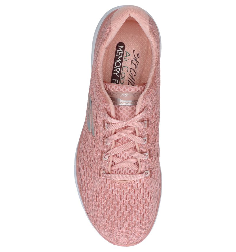 Roze Runners Skechers Flex Appeal 3.0 in stof (240439)