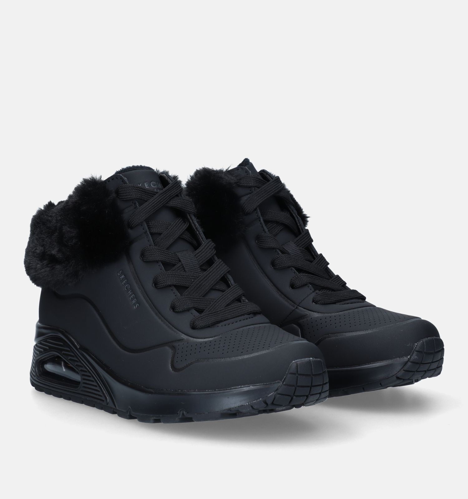Zwarte hoge sneakers kind deals