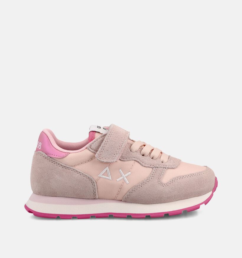 Sun68 Ally Roze Lage Sneakers voor meisjes (369057) - geschikt voor steunzolen