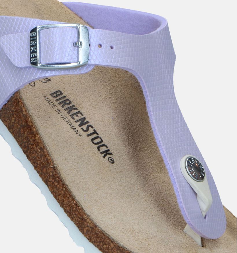 Birkenstock Gizeh Witte Slippers voor meisjes (352248)