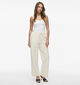 Vila Prisilla Pantalon classiques en Beige pour femmes (368062)