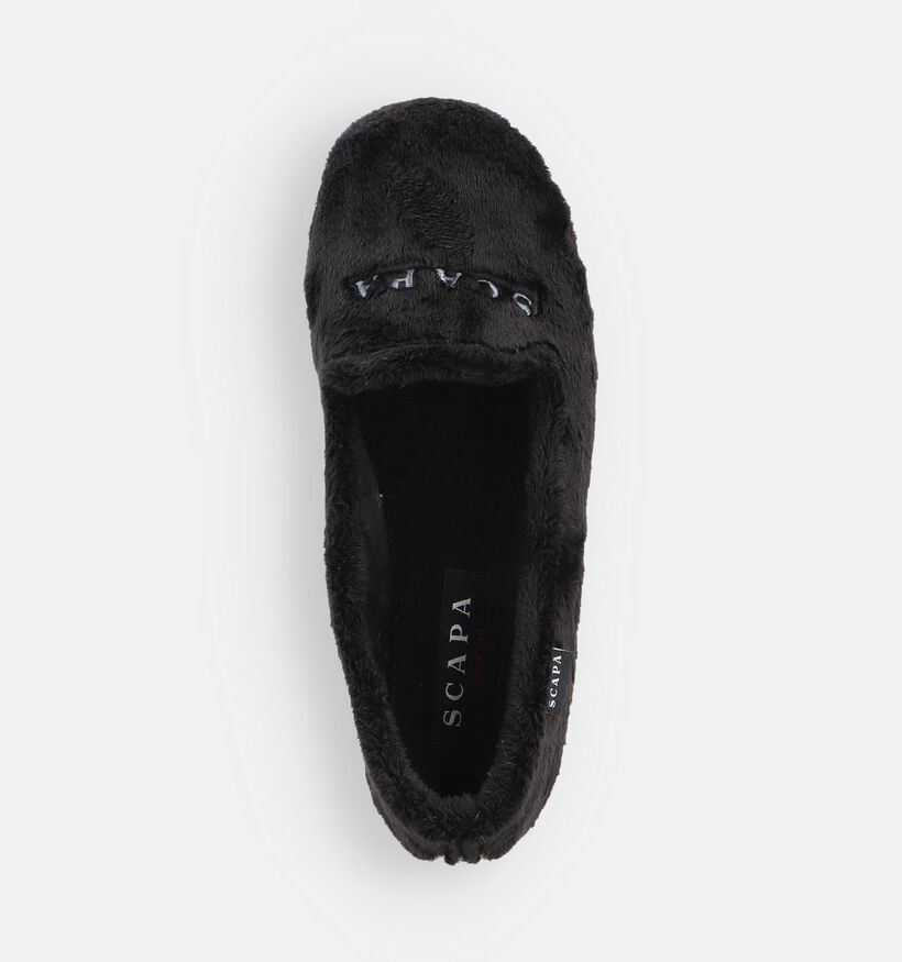 Scapa Pantoufles fermées en Noir pour femmes (364275)