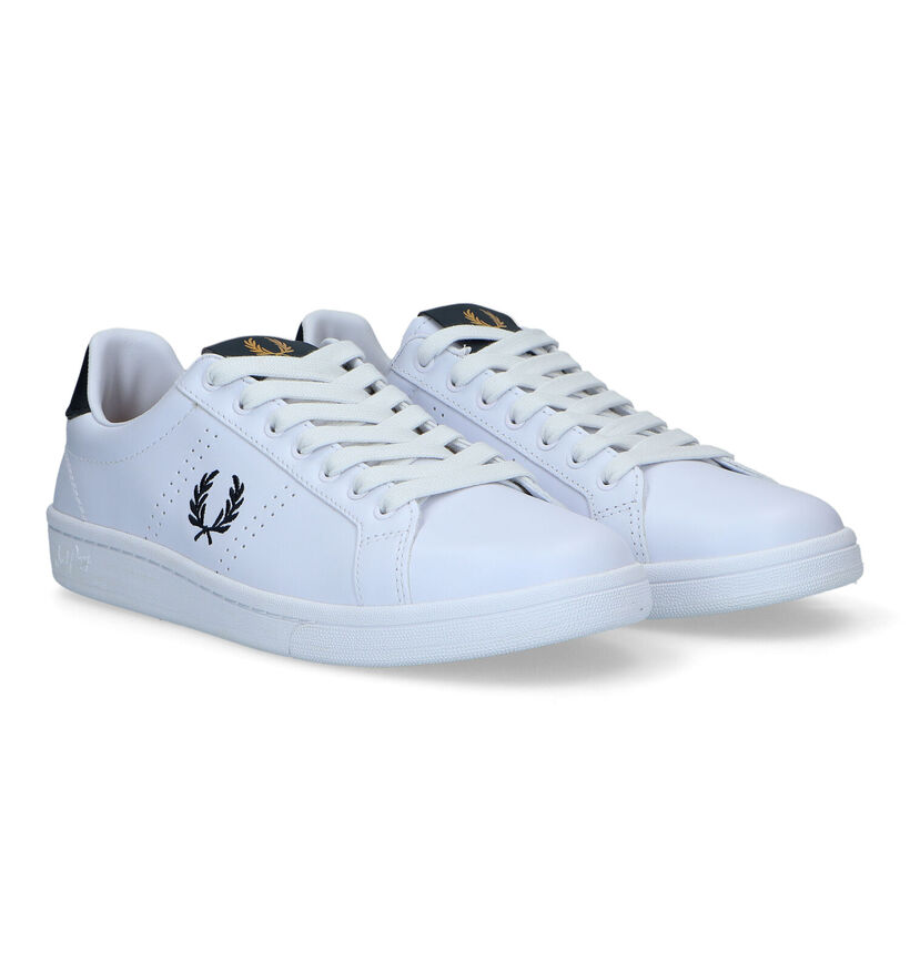 Fred Perry Chaussures à lacets en Blanc pour hommes (317782)