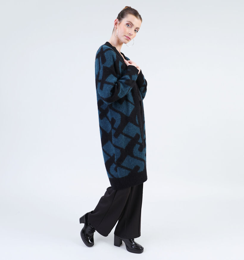 comma Cardigan bernadette en Bleu pour femmes (334776)