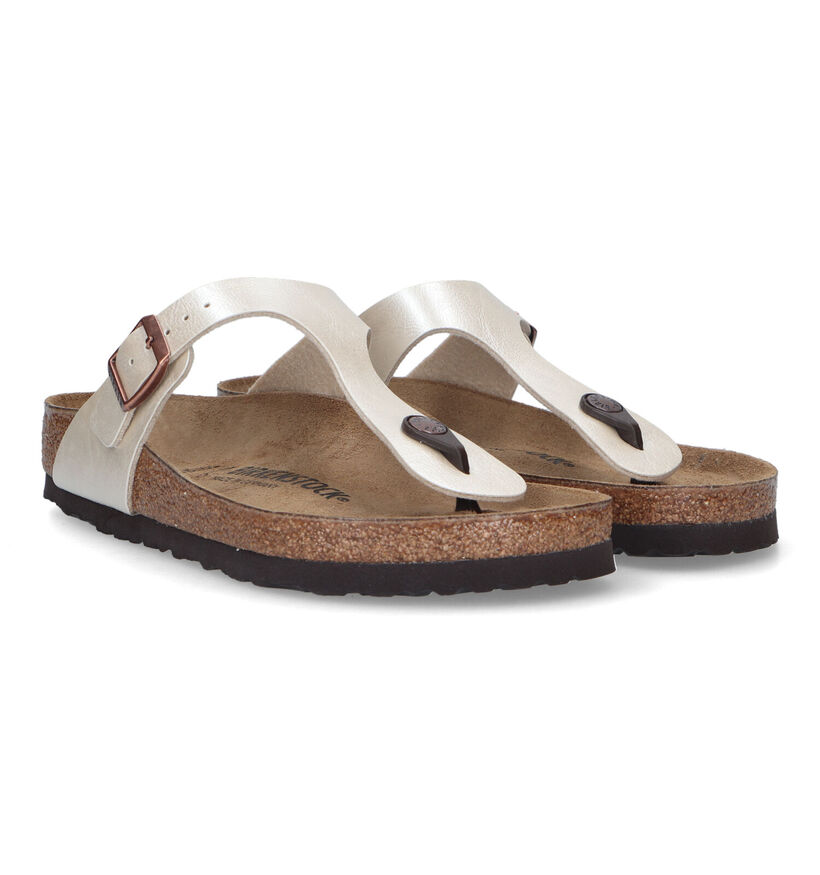 Birkenstock Gizeh Gouden Teenslippers voor dames (339534)