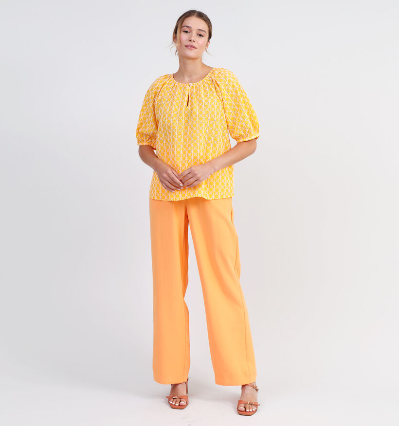 comma casual identity Blauwe Blouse (327272)