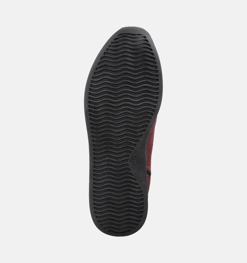 Softwaves Pony Amarone Bordeaux Instappers voor dames (380370) - geschikt voor steunzolen