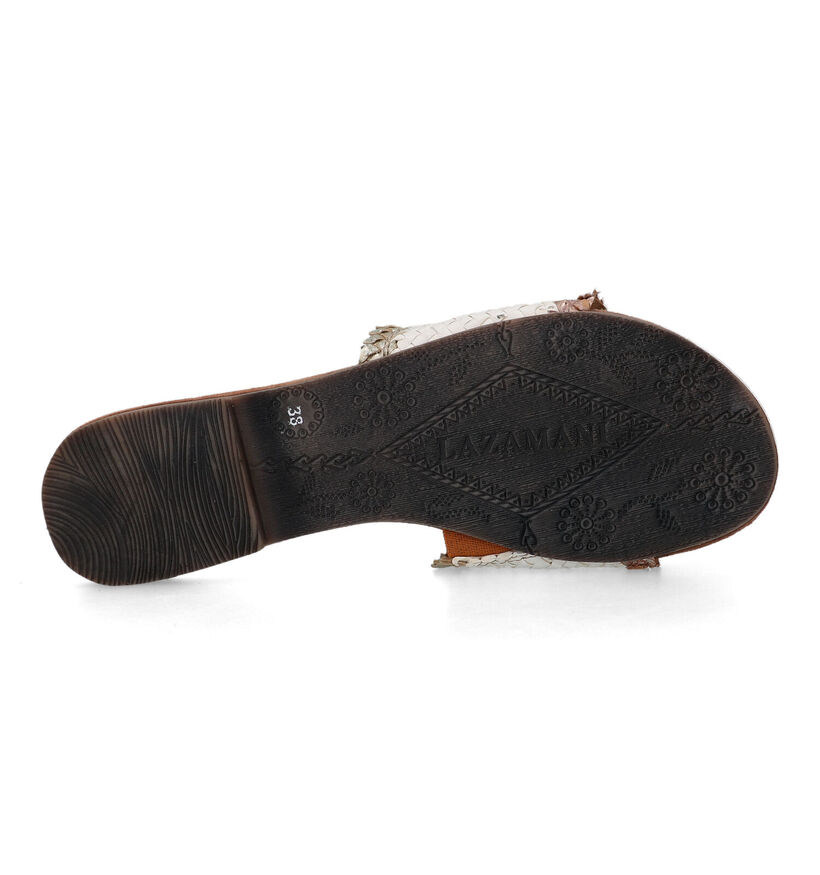 Lazamani Ecru Slippers voor dames (323979)