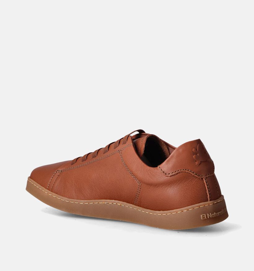 El Naturalista Origin Cognac Schoen met elastiek voor dames (353541) - geschikt voor steunzolen