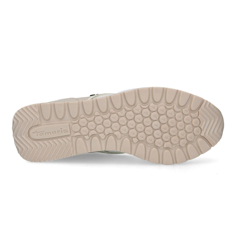 Tamaris Baskets plateforme en Beige pour femmes (320581) - pour semelles orthopédiques