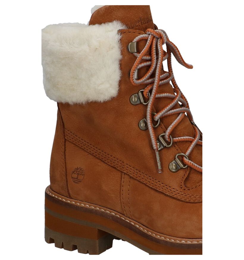 Timberland Courmayeur Valley Bottines en Cognac en nubuck (222506)