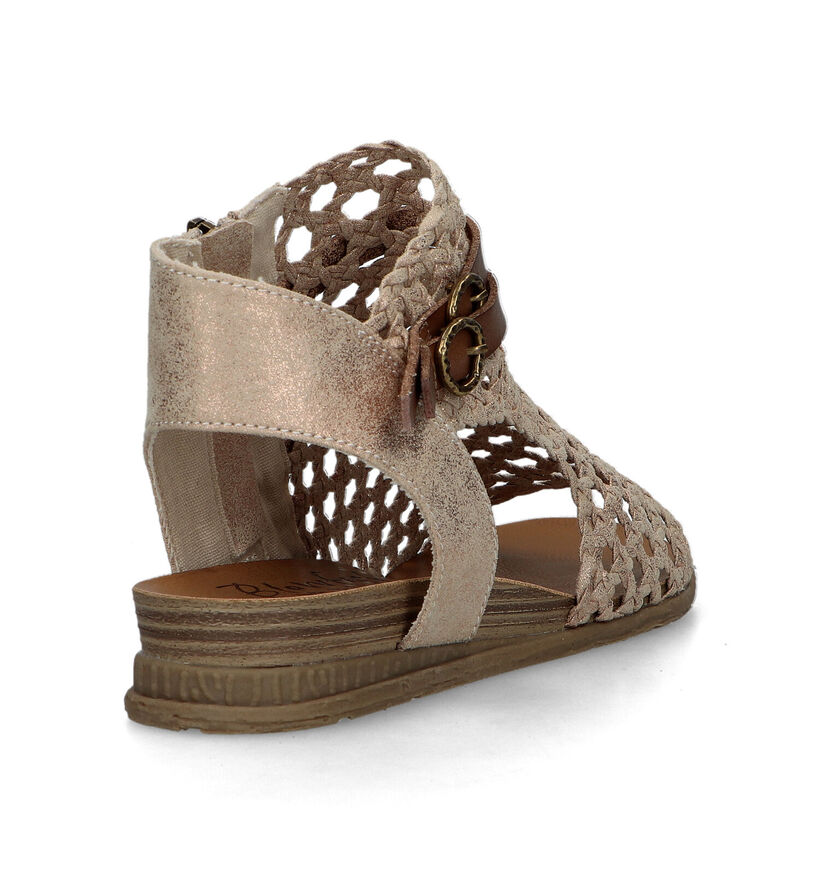 Blowfish Malibu Bodo Sandales en Bronze pour femmes (322130)