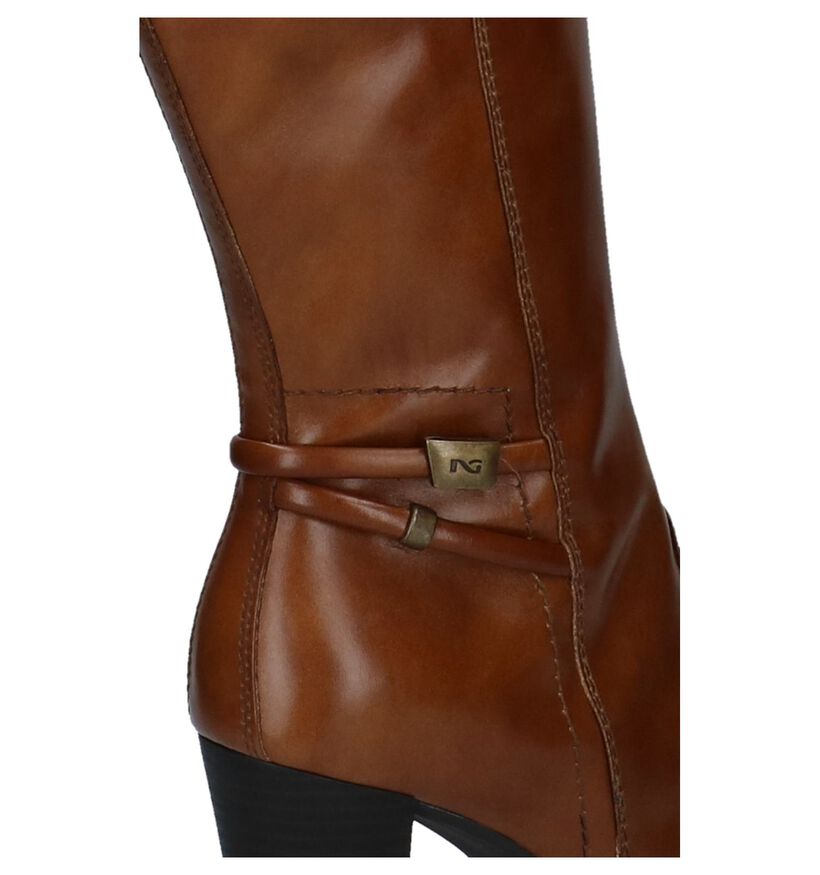 NeroGiardini Bottes hautes en Cognac en cuir (226563)