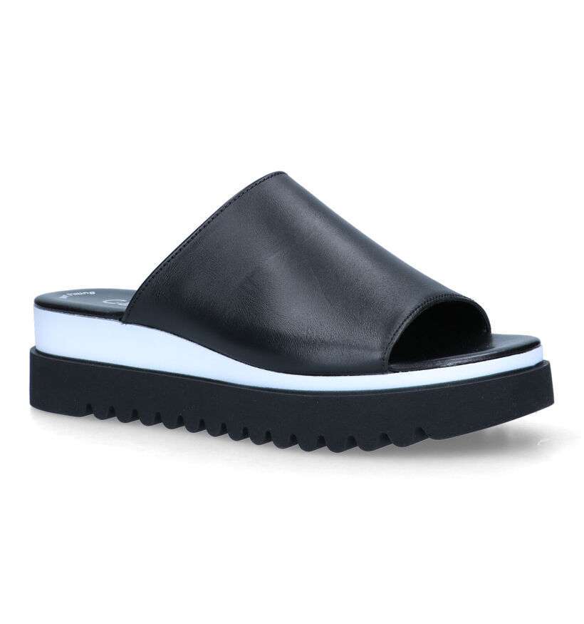 Gabor Best Fitting Zwarte Slippers voor dames (323143)