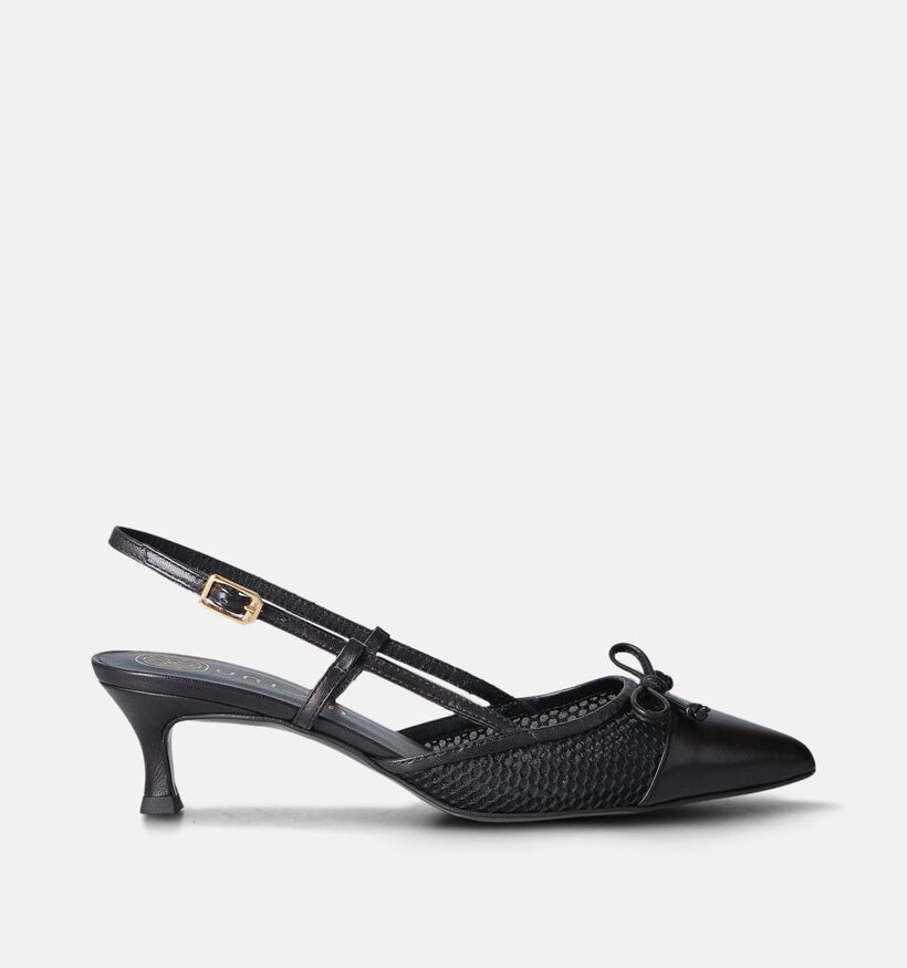 Unisa Iven Escarpins slingback en Noir pour femmes (358281)