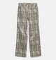 Vero Moda Tessa Snake Pantalon L32 en Beige pour femmes (365683)