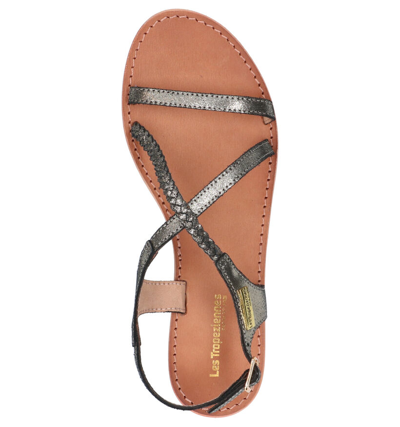 Les Tropeziennes Hanano Bronzen Sandalen in leer (274934)