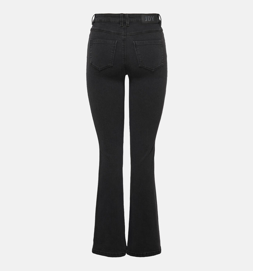 JDY Newflora Jeans évasé en Noir L30 pour femmes (346411)