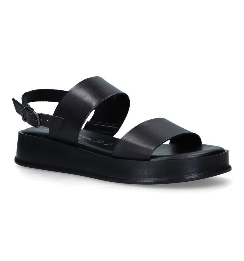 Tamaris Sandales en Noir en cuir (322321)