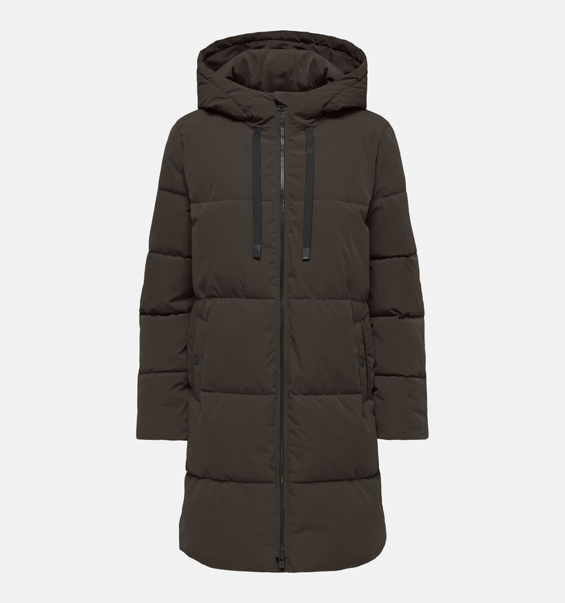 JDY Blair Manteau court en Brun fonc&eacute; pour femmes (378314)