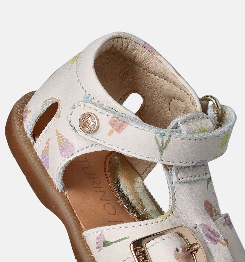 Naturino Quarzo Sandales en Blanc pour filles (356306)