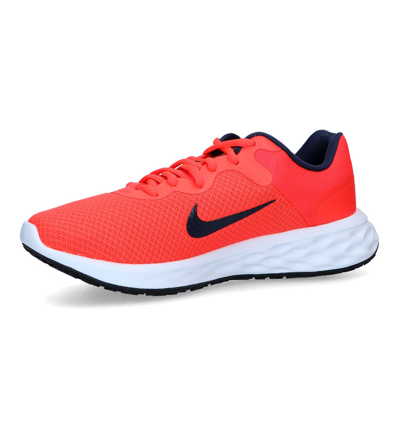 Nike Revolution 6 Baskets en Noir en simili cuir (316490)