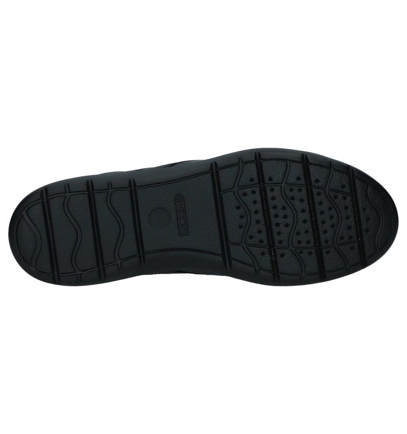 Geox Chaussures hautes en Noir en cuir (223071)