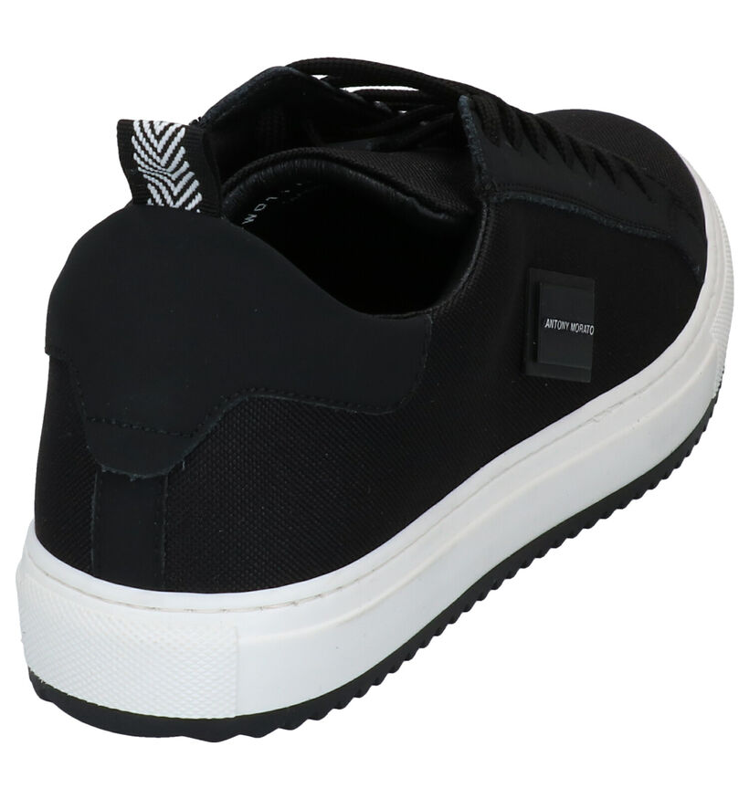 Antony Morato Zwarte Veterschoenen in stof (296828)