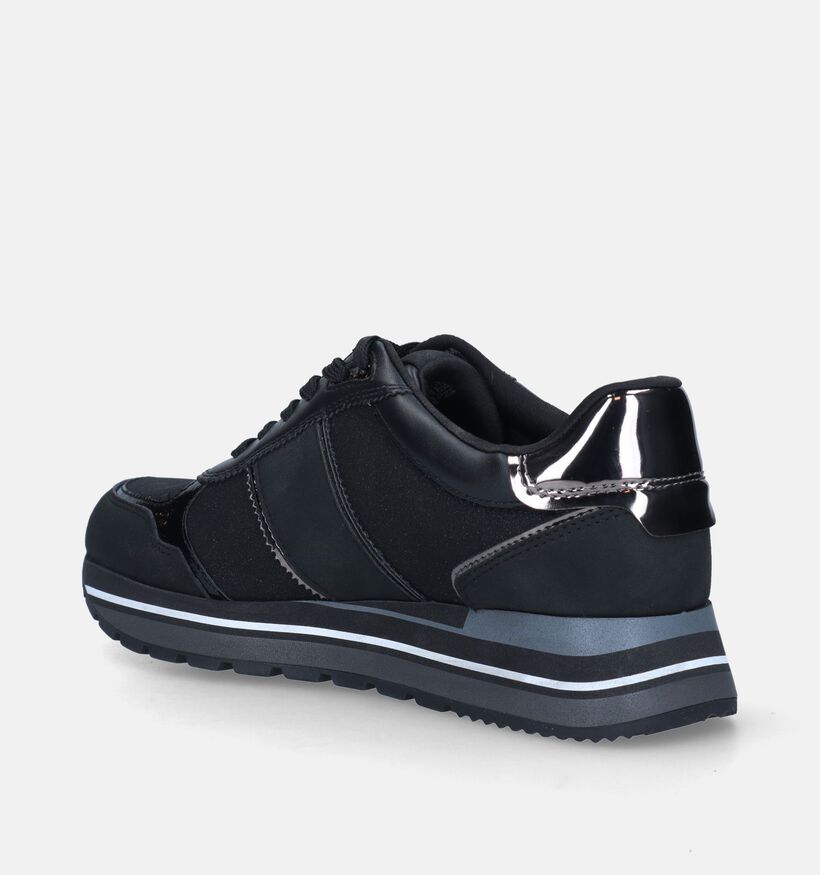 Tamaris Zwarte Sneakers voor dames (344620) - geschikt voor steunzolen