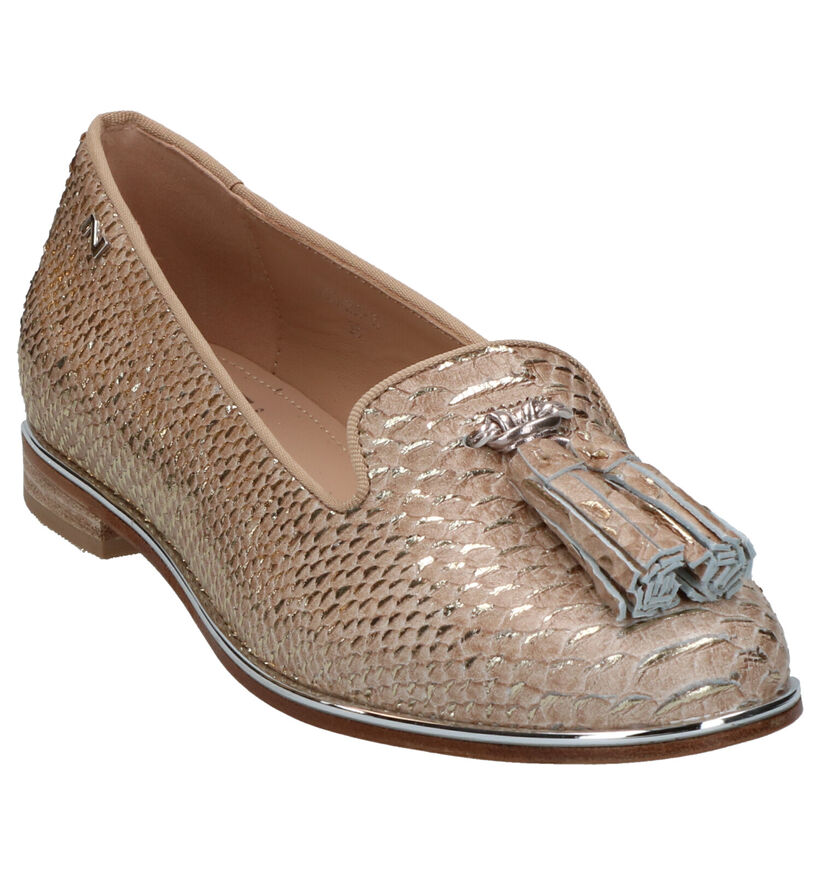 Nathan-Baume Gouden Loafers in leer (272861)