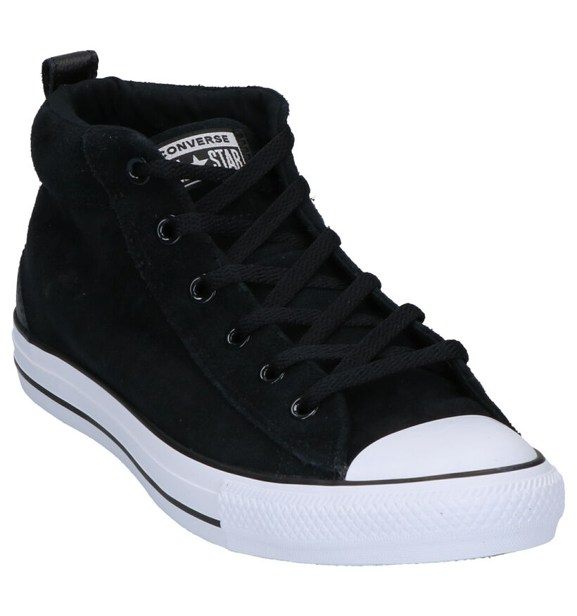 Converse AS Street Baskets en Noir en daim (252769)