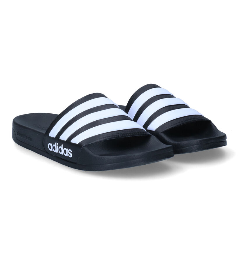 adidas Adilette Shower Claquettes en Noir pour femmes (334661)