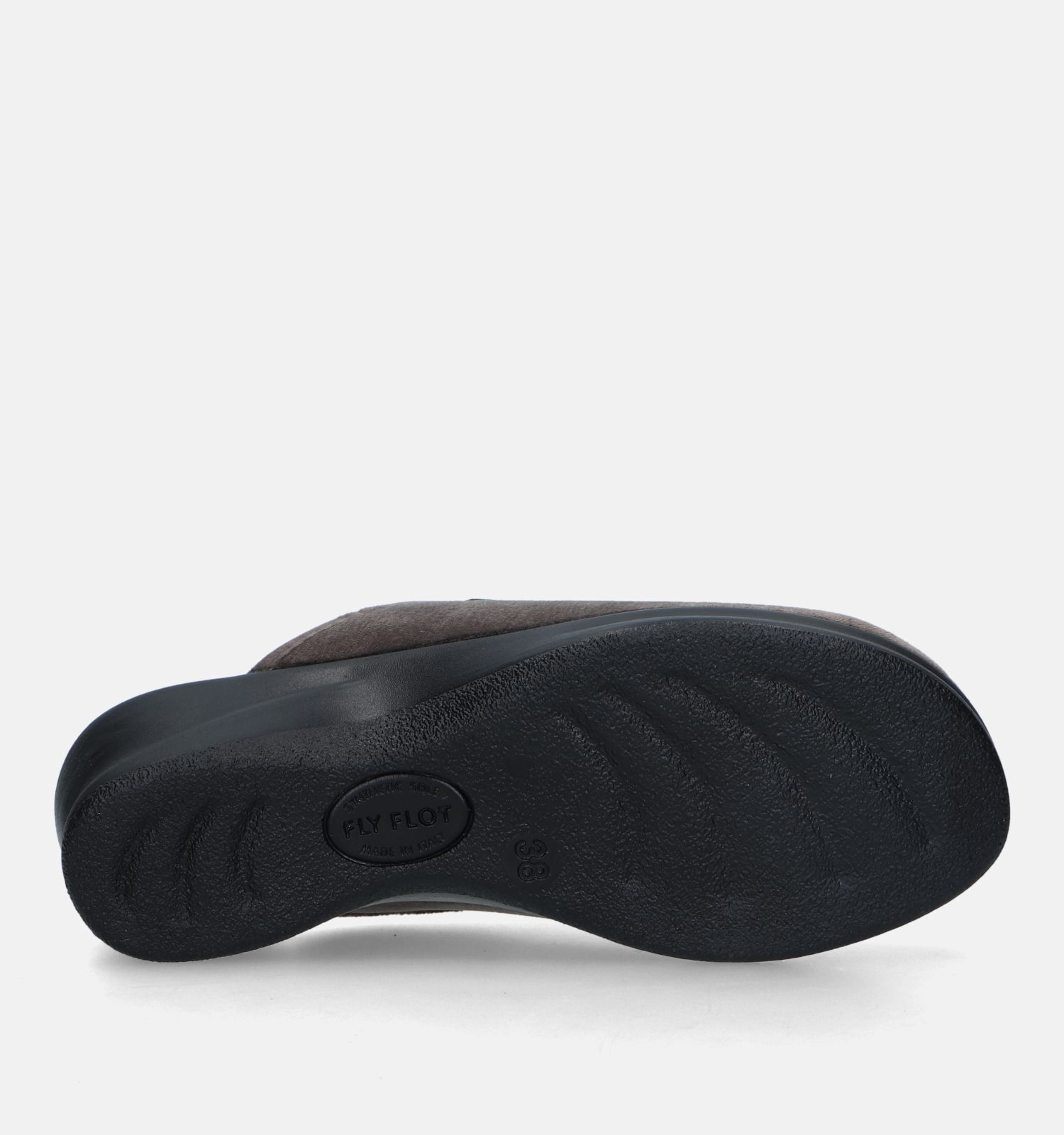 Fly Flot Taupe Pantoffels Dames Pantoffels Online op TORFS.BE