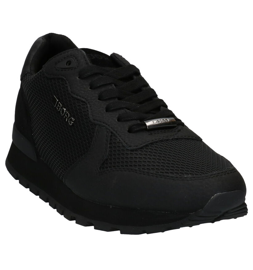 Björn Borg Low KPU Baskets en Noir en simili cuir (278510)