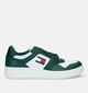 Tommy Hilfiger TJM Retro Baskets en Vert pour hommes (334093) - pour semelles orthopédiques