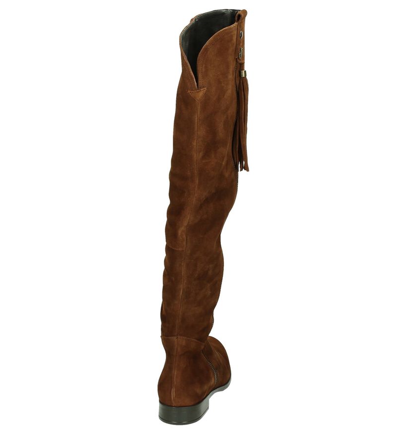 Eye Bottes hautes en Marron en daim (178215)
