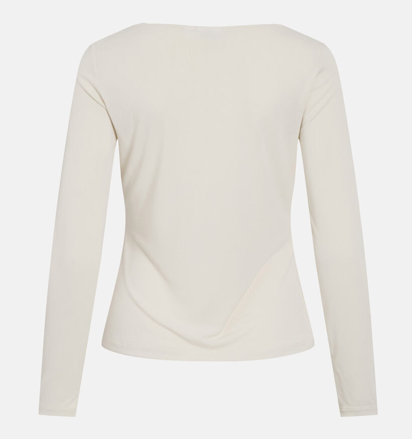 Vila Modala Longsleeves en Beige pour femmes (378457)