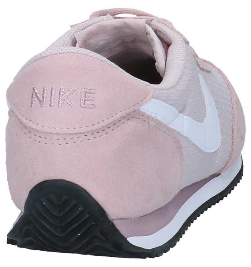 Licht Roze Nike Oceania Textile Sneakers in daim (218136)