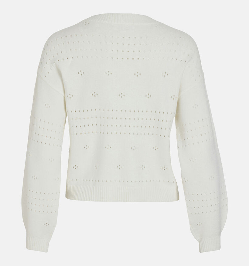 Vila Ril Witte Trui voor dames (351732)