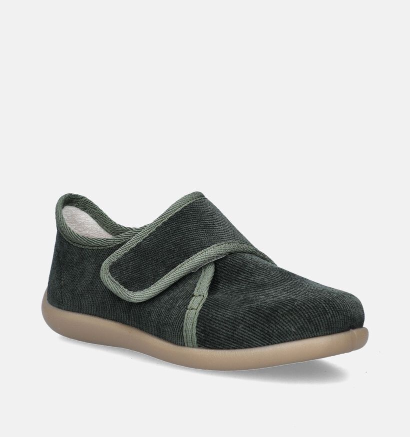 Bellamy Pavel Pantoufles en Vert kaki pour filles, garçons (348667)
