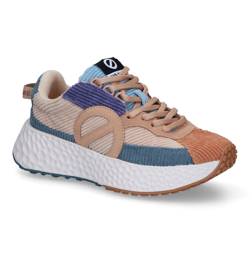 No Name Carter Runner Camel Sneakers voor dames (316087) - geschikt voor steunzolen