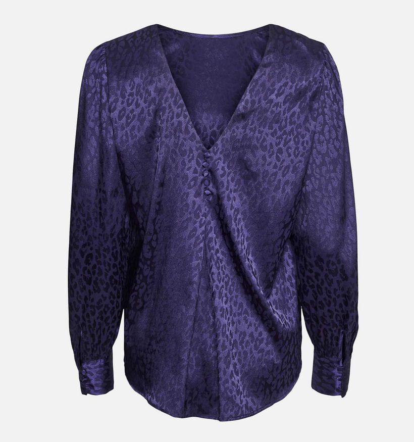 Vero Moda Elotta Paarse Satijnen Blouse voor dames (332586)