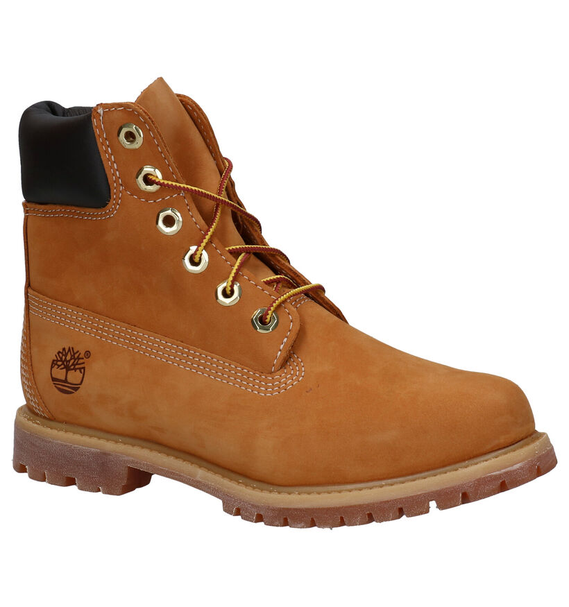 Timberland 6 Inch Premium Bruine Boots voor dames (294344) - geschikt voor steunzolen