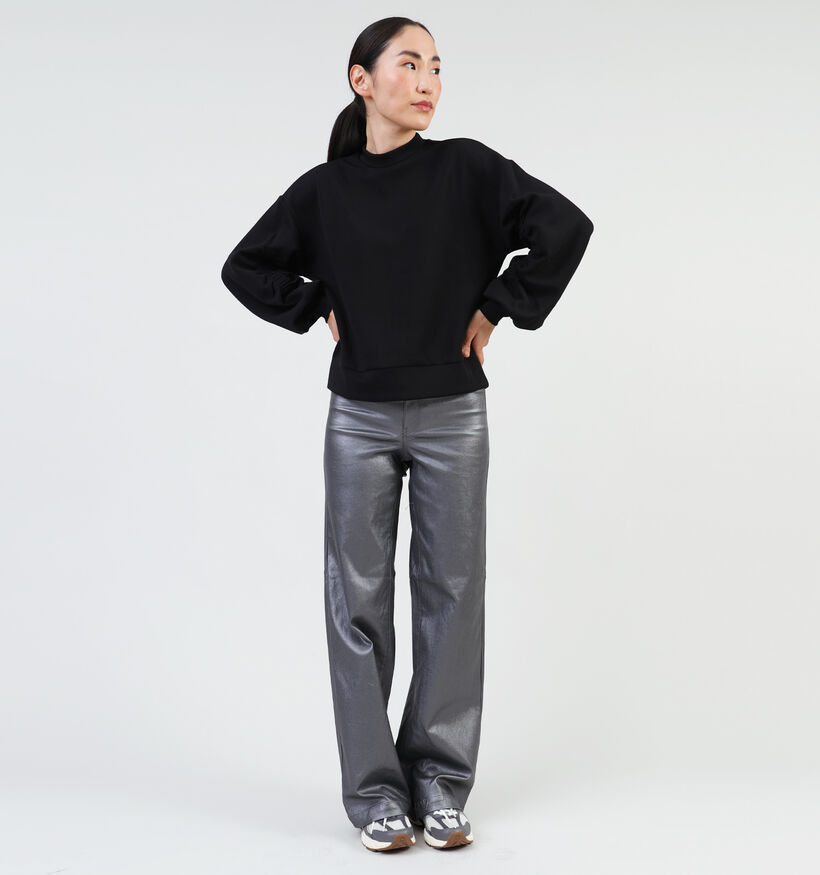 Minus Sabi Sweatshirt en Noir pour femmes (349975)