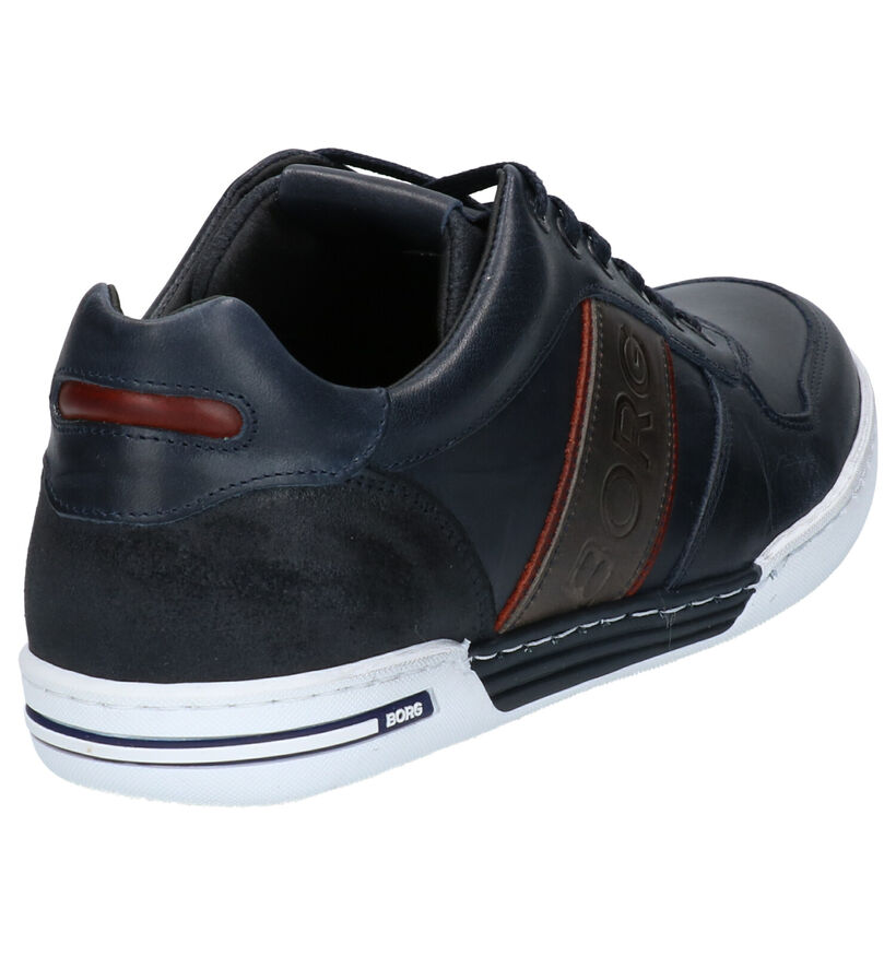 Björn Borg Chaussures basses en Bleu foncé en cuir (254794)