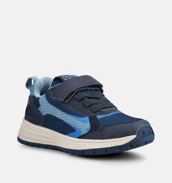 STONES and BONES Sneakers Zwart/Blauw/Groen