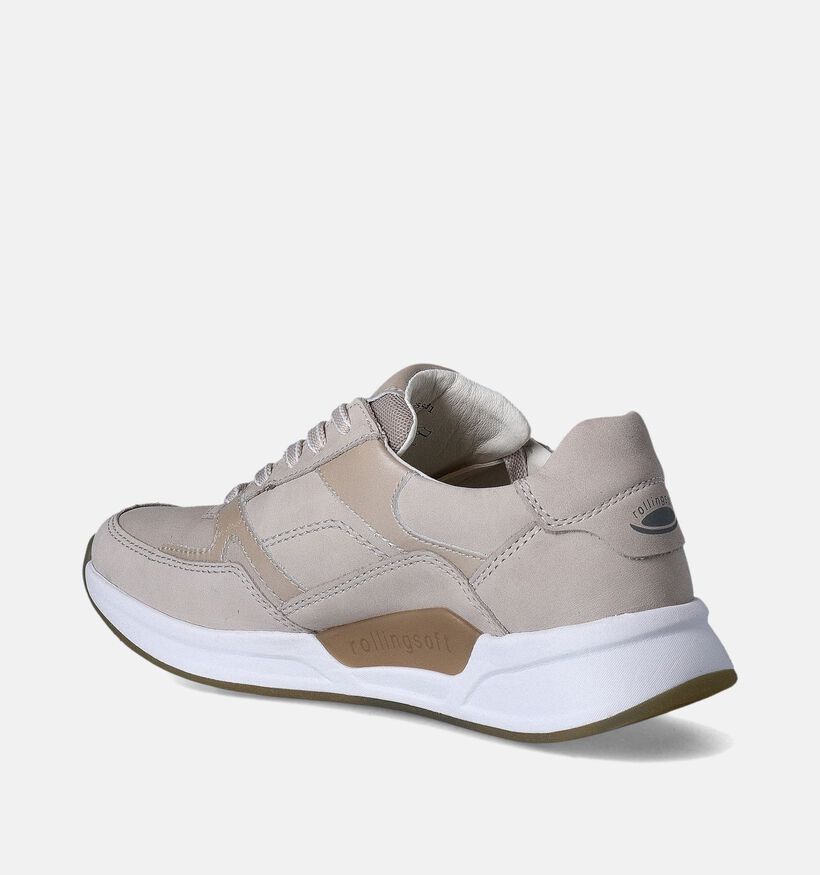 Gabor Rollingsoft Roze Veterschoenen voor dames (352070) - geschikt voor steunzolen