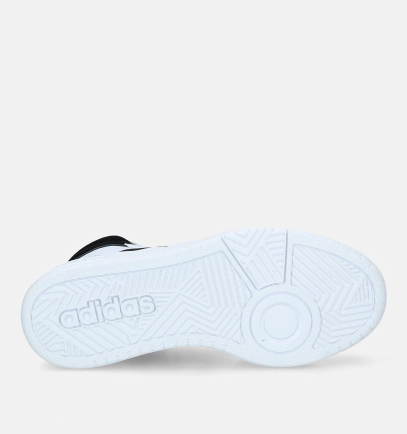 adidas Hoops 3.0 Mid Baskets en Blanc pour femmes (329411)