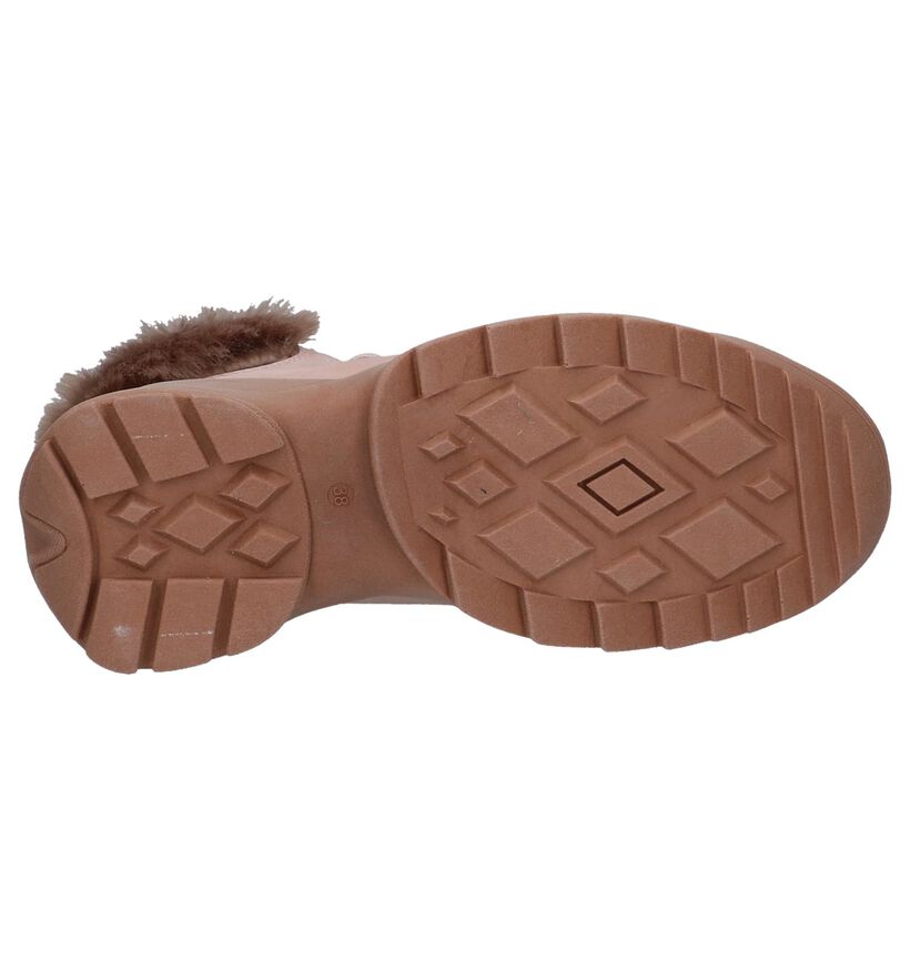 Tamaris Bottines en Beige en nubuck (239968)