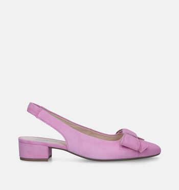 Slingbacks roze